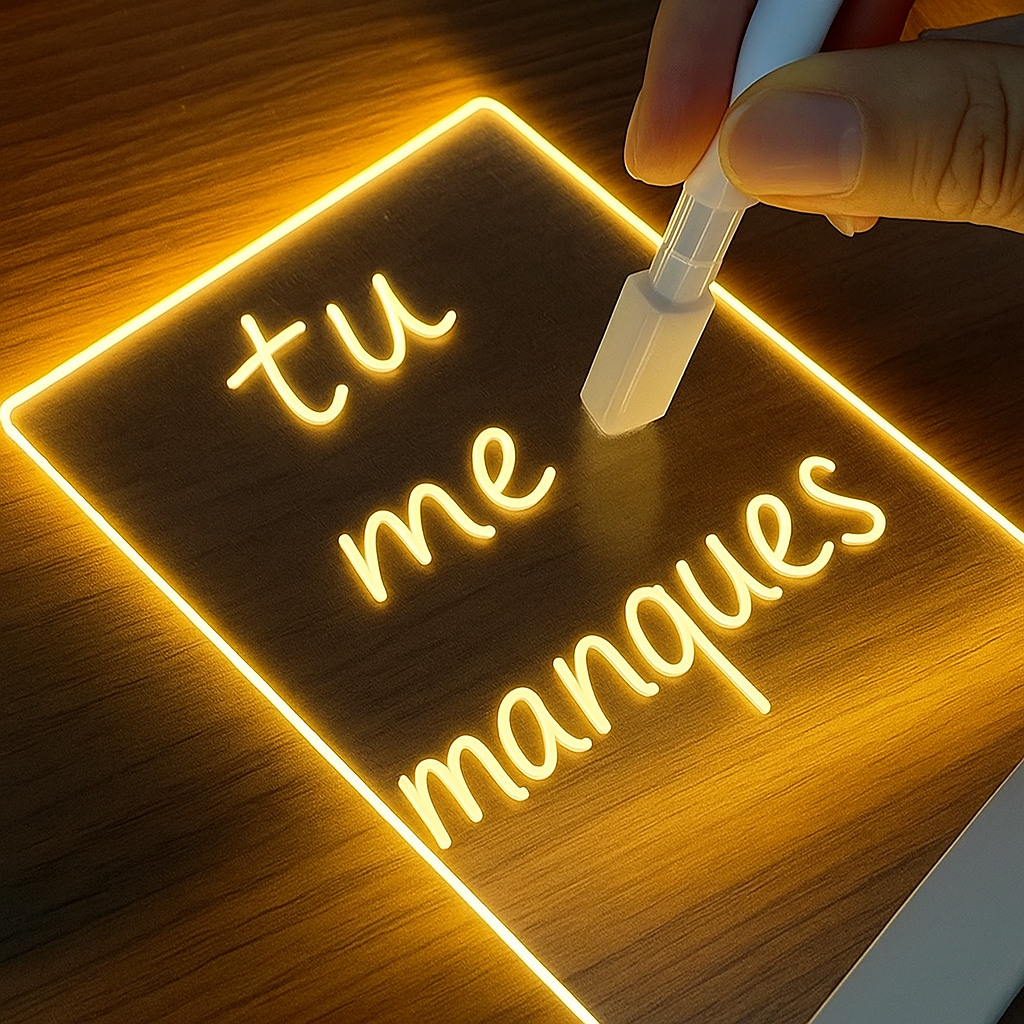 Customizable LED Message Lamp